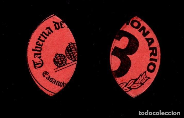 Monnaies locales: FM- 139 VARIEDAD TROQUELADO MUY DESPLAZADO - VALE MONEDA de  por Taberna DE MASTIA, de la calle Casa