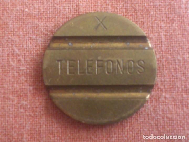 Monedas locales: FICHA TELEFONO PUBLICO, LETRA X - Foto 1