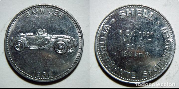 Monnaies locales: Ficha shell weltberuhmte sportwagen bmw 328