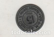 Monedas locales: VIUDA DE M. ALONSO. 15 PTAS MERCADO CENTRAL. - Foto 1