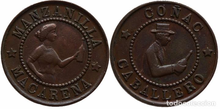 Monedas locales: FICHA MANZANILLA CO&Ntilde;AC - Foto 1