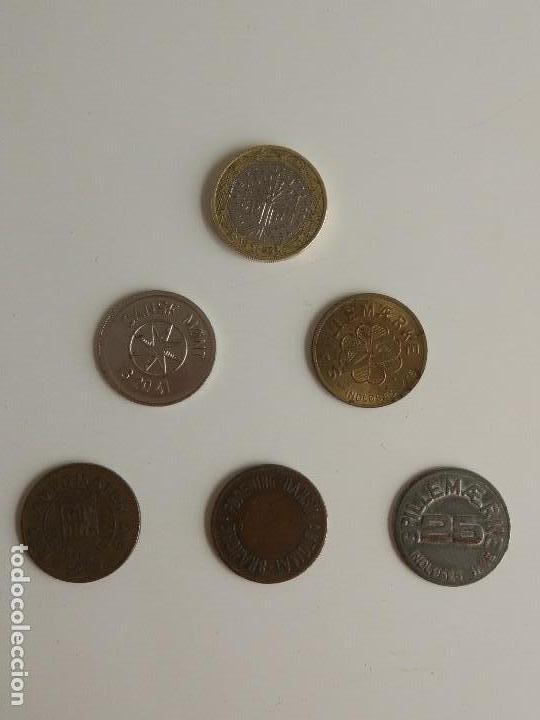 Monedas locales: Fichas Token. 5 modelos - Foto 1