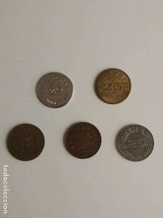 Monedas locales: Fichas Token. 5 modelos - Foto 2