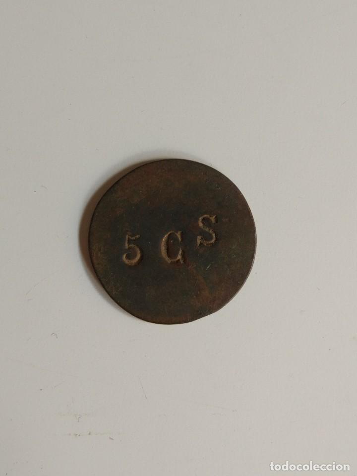 Monedas locales: Ficha 5 cts. Cooperativa Pais Vasco ?? - Foto 1