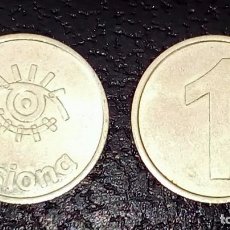 Monedas locales: VALOR 1 -FICHA-JETON-TOKEN ESPAÑOLA ILUSIONA 1