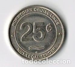 Monedas locales: FICHA CASINO NCL 25 CENTAVOS - Foto 1
