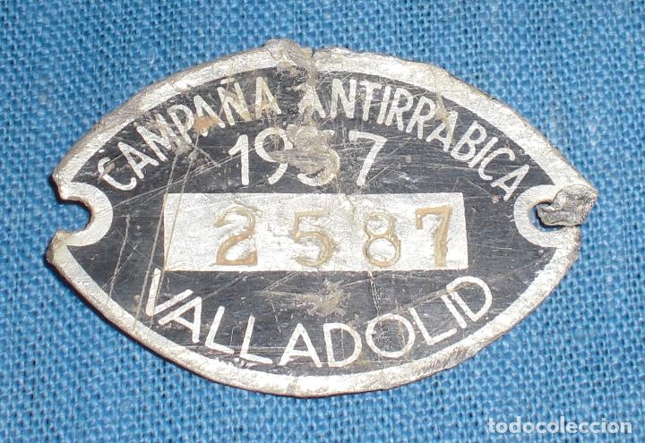 Monedas locales: Ficha antirrabica 1957 Valladolid - Foto 1
