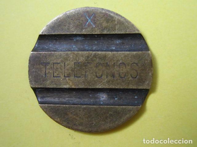 Monnaies locales: Antigua ficha telefonica