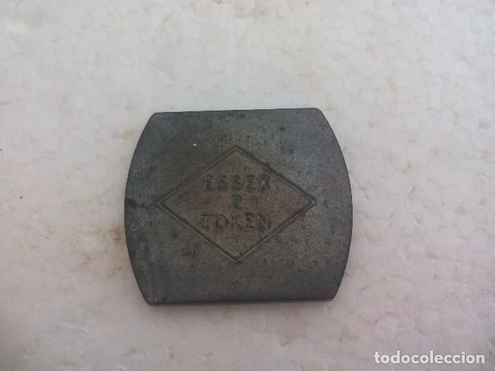 Moedas locais: Essex 2 token Ficha o Token, jeton.
