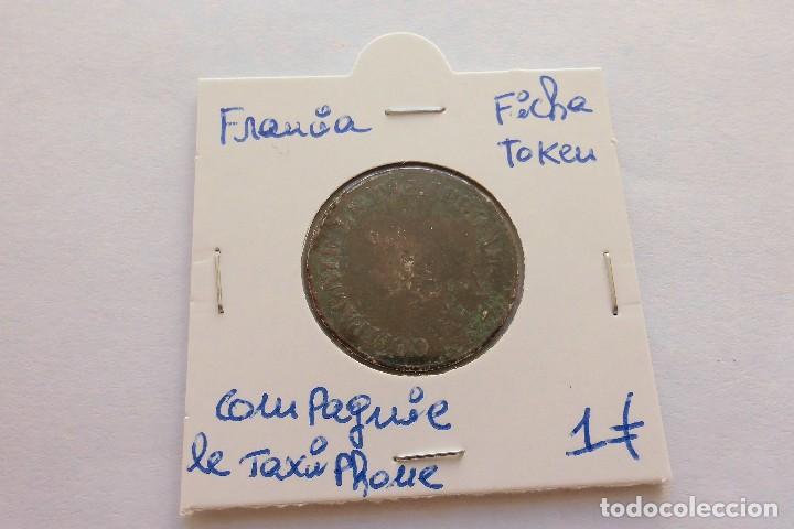 Monedas locales: Ficha Compagnie le taxiphone - Foto 1