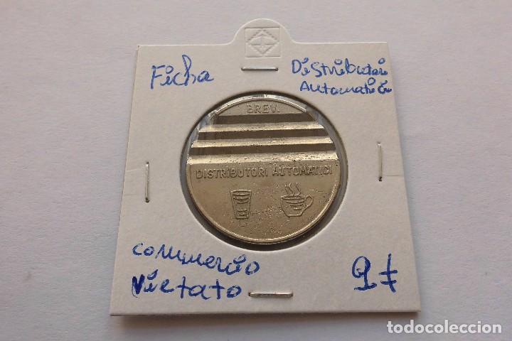 Moedas locais: Ficha Distributori automatici commercio vietato