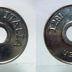 Monedas locales: FICHA O TOKEN AUTOLAVADO ITALIA. Lote 99262851