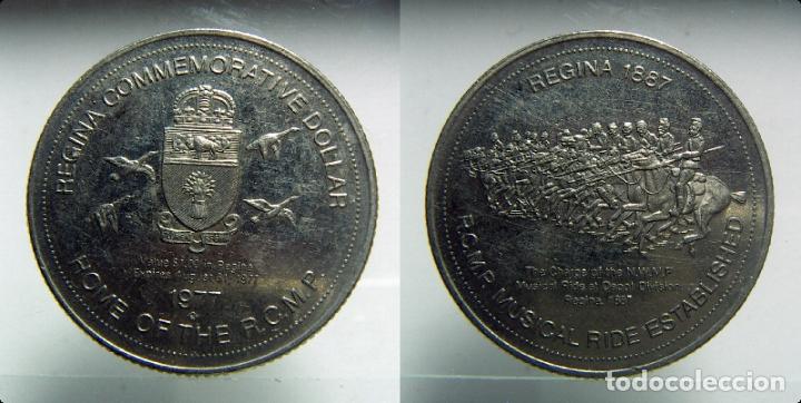 Monedas locales: TOKEN DE CANADA 1977 33 mm - Foto 1