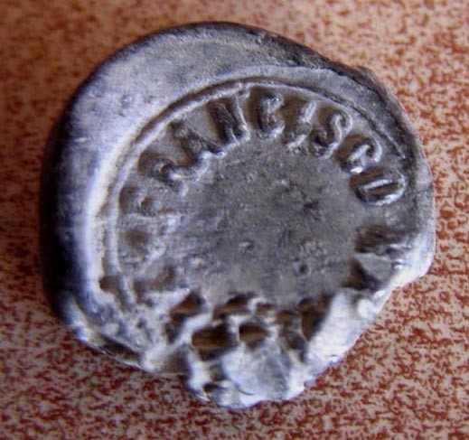 Monedas locales: Precinto plomo / Maracena (Granada) / Francisco Ramirez - Foto 2