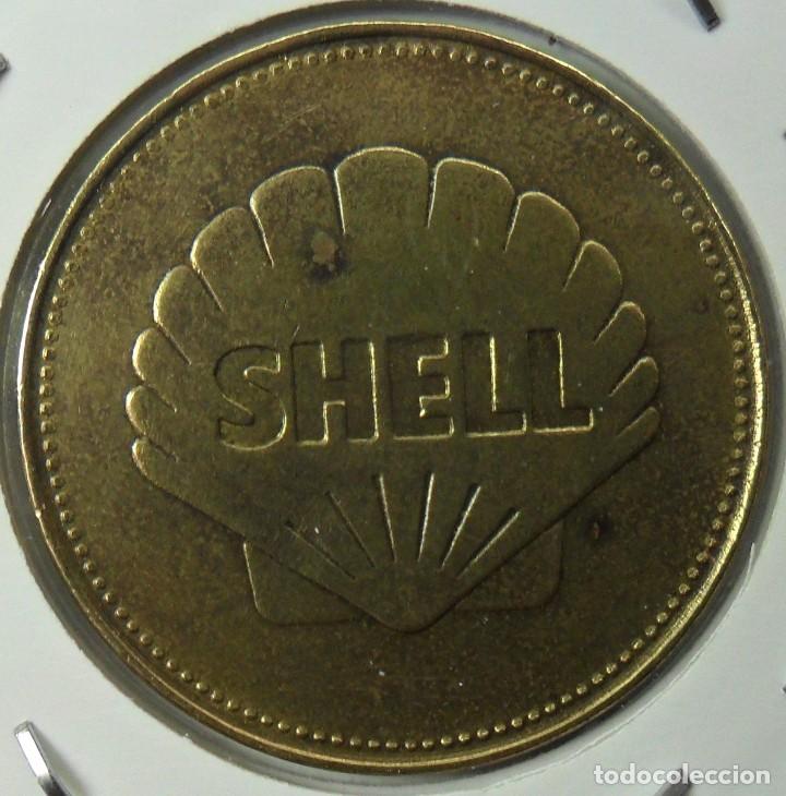 Monedas locales: FICHA SHELL CONMEMORATIVA - DE HAVILLAND COMET - 1952 - Foto 2