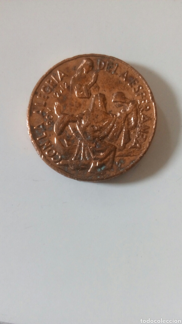 Monedas locales: Medalla ficha religiosa - Foto 2