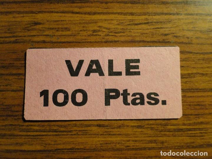 Monedas locales: Vale de 100 pts de la mina de Moreda de Aller - Foto 1