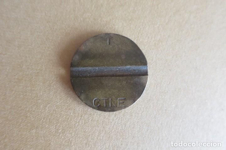 Monedas locales: Ficha de telefonos T / CTNE - Foto 2