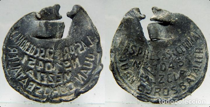Monedas locales: PRECINTO O MARCHAMO COMERCIAL DE PLOMO - Foto 1