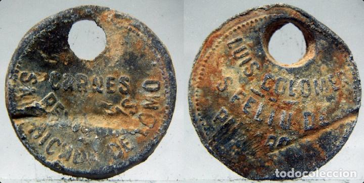 Monedas locales: PRECINTO O MARCHAMO COMERCIAL DE PLOMO - Foto 1