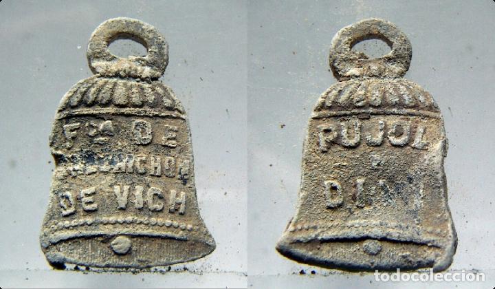 Monedas locales: PRECINTO O MARCHAMO COMERCIAL DE PLOMO VICH - Foto 1