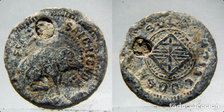 Monedas locales: PRECINTO O MARCHAMO COMERCIAL DE PLOMO - Foto 1