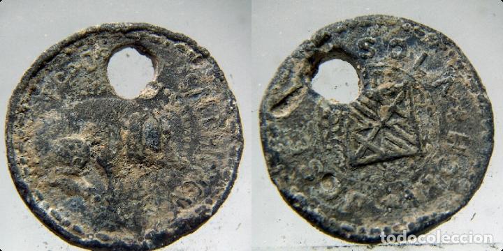 Monedas locales: PRECINTO O MARCHAMO COMERCIAL DE PLOMO - Foto 1