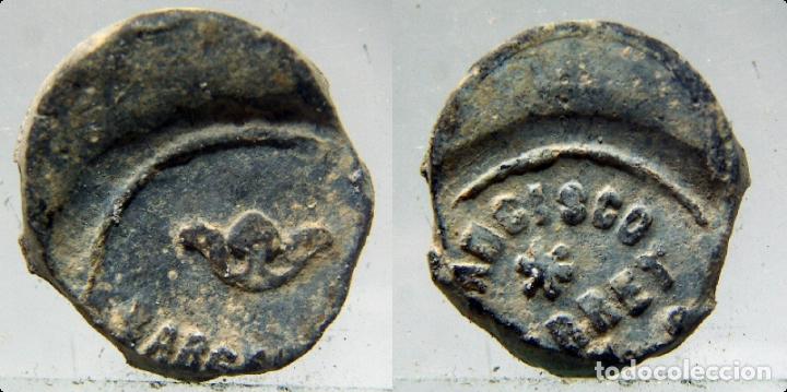 Monedas locales: PRECINTO O MARCHAMO COMERCIAL DE PLOMO - Foto 1