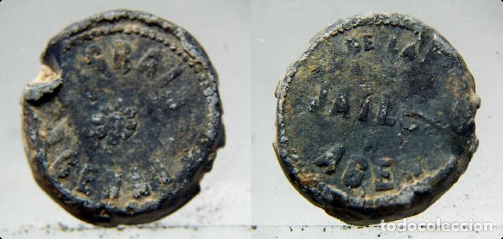 Monedas locales: PRECINTO O MARCHAMO COMERCIAL DE PLOMO - Foto 1