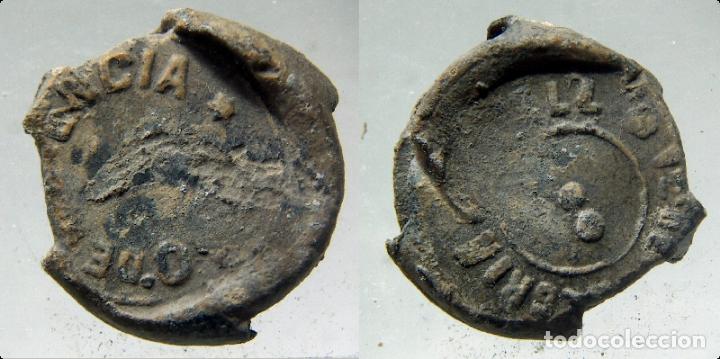 Monedas locales: PRECINTO O MARCHAMO COMERCIAL DE PLOMO - Foto 1