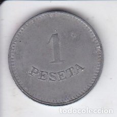 Monedas locales: FICHA DE 1 PESETA DE LA COOPERATIVA DE CONSUMO LA RUBINENSE DEL AÑO 1945 (MONEDA) RUBI. Lote 115721491