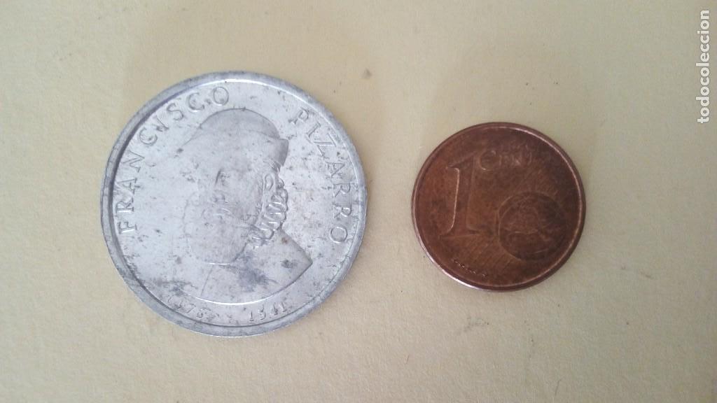 Monedas locales: MONEDA ALUMINIO JET&Oacute;N SERIE CONQUISTADORES - Foto 1