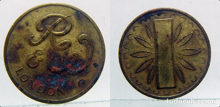 Monedas locales: FICHA, TOKEN LONDON.- - Foto 1