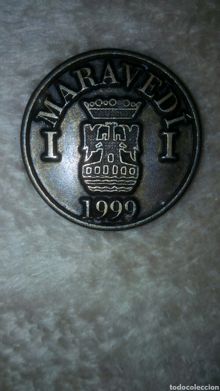 Monedas locales: Maravedi miranda del ebro 1999 - Foto 1