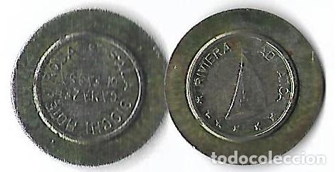 Monedas locales: FICHA  **RIVIERA ADRIATICA  -GIOCHI  HOTEL ROSA   ** - Foto 1