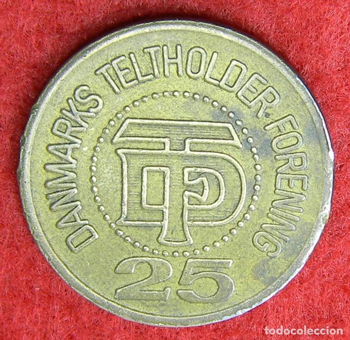 Monedas locales: Moneda Token - Dinamarca 25 Teltholder - &Oslash; 23,17 mm - Foto 1