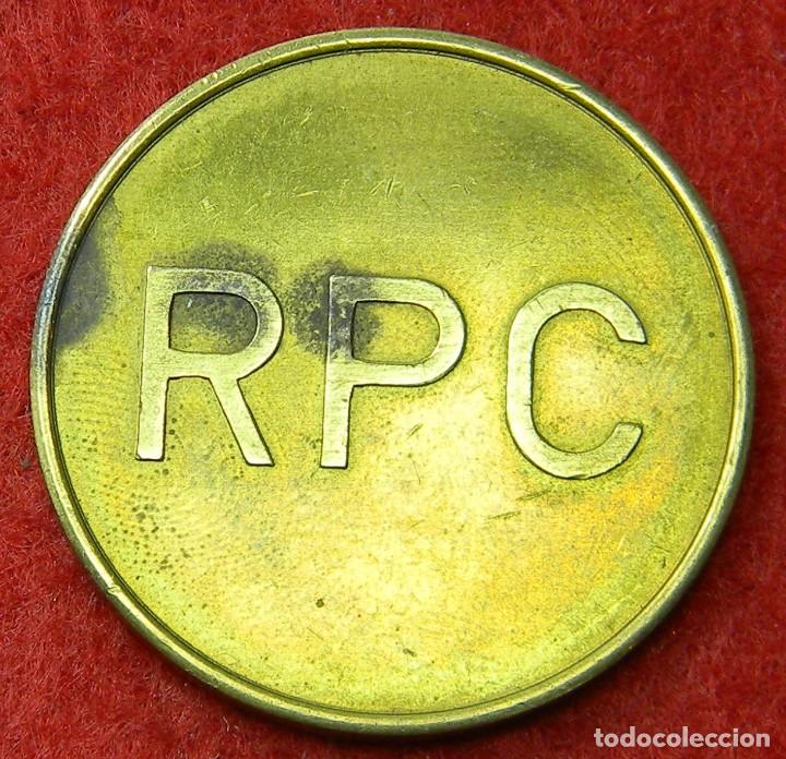 Monedas locales: MONEDA TOKEN - JETON - RPC - &Oslash; 27,00 MM - Foto 1
