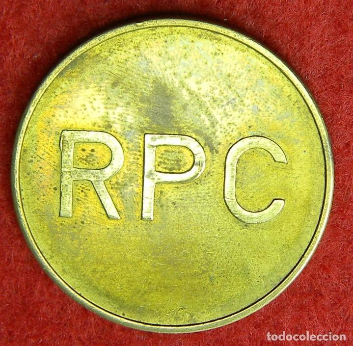 Monedas locales: MONEDA TOKEN - JETON - RPC - &Oslash; 27,00 MM - Foto 2