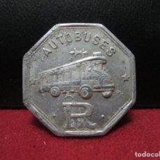 Monedas locales: 15 CENTIMOS AUTOBUSES ROCA. Lote 132731274