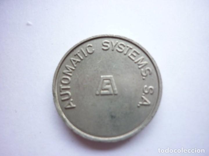 Monedas locales: FICHA - JETON - TOKEN - AUTOMATIC SYSTEMS 1 - Foto 1