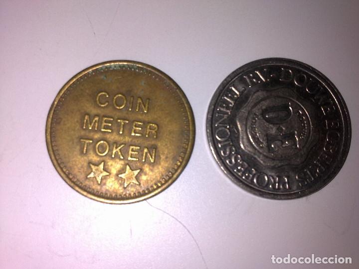 Monedas locales: 2 FICHAS -TOKEN - Foto 1