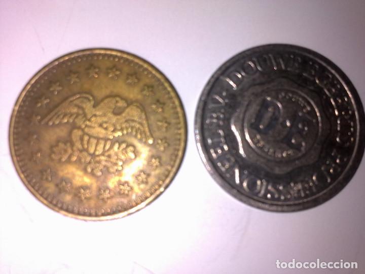 Monedas locales: 2 FICHAS -TOKEN - Foto 2