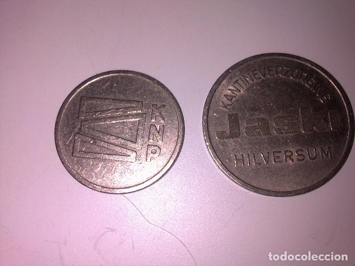Monedas locales: 2 TOKEN-FICHAS - Foto 2