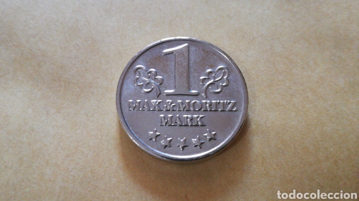Monedas locales: Ficha 1 marco Max y Moritz - Foto 1