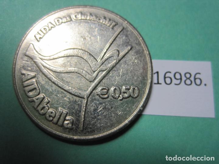 Monedas locales: ficha Aidabella, token, jet&oacute;n - Foto 1