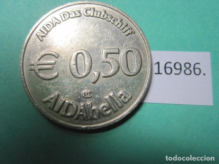 Monedas locales: ficha Aidabella, token, jet&oacute;n - Foto 2