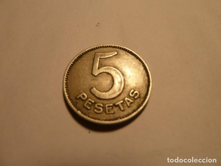 Monedas locales: COOPERATIVA ANGLESENSE 5 PTAS NIQUEL - Foto 2