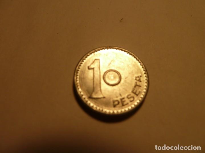 Monedas locales: COOPERATIVA ANGLESENSE 1 PTA ALUMINIO - Foto 2