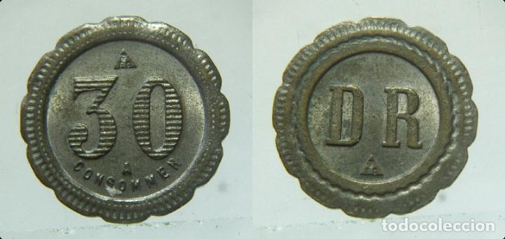 Monedas locales: TOKEN 30 Centimes - A Consommer - Foto 1