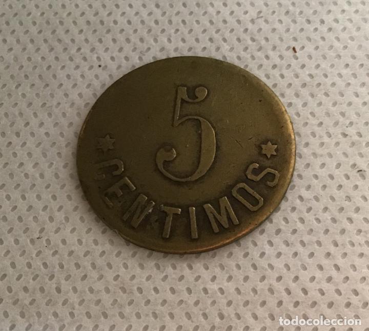 Monedas locales: 5 C&Eacute;NTIMOS, C. S. - Foto 2
